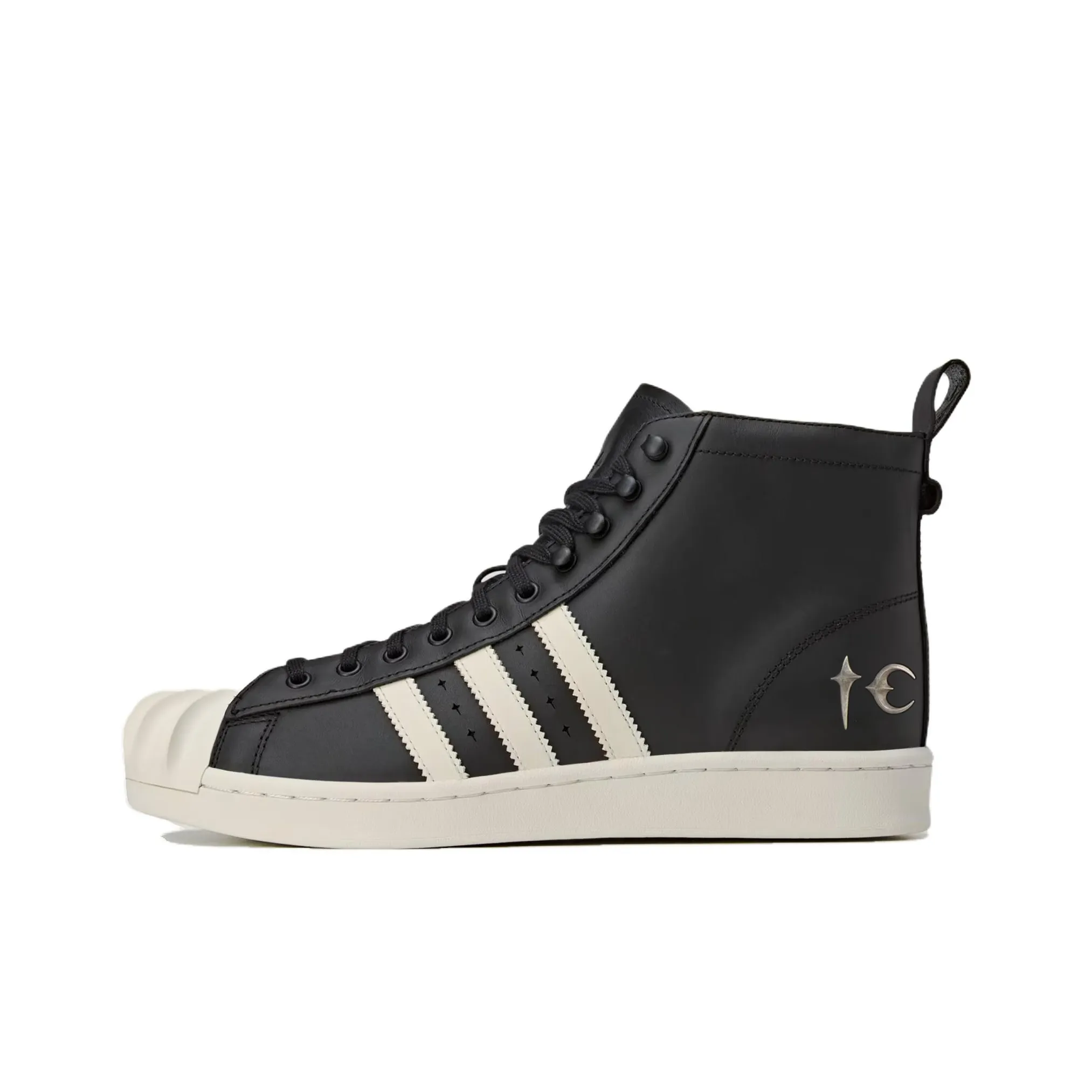 THUG CLUB x Adidas Originals SUPERSTAR Скейтборд Кроссовки Унисекс Черный