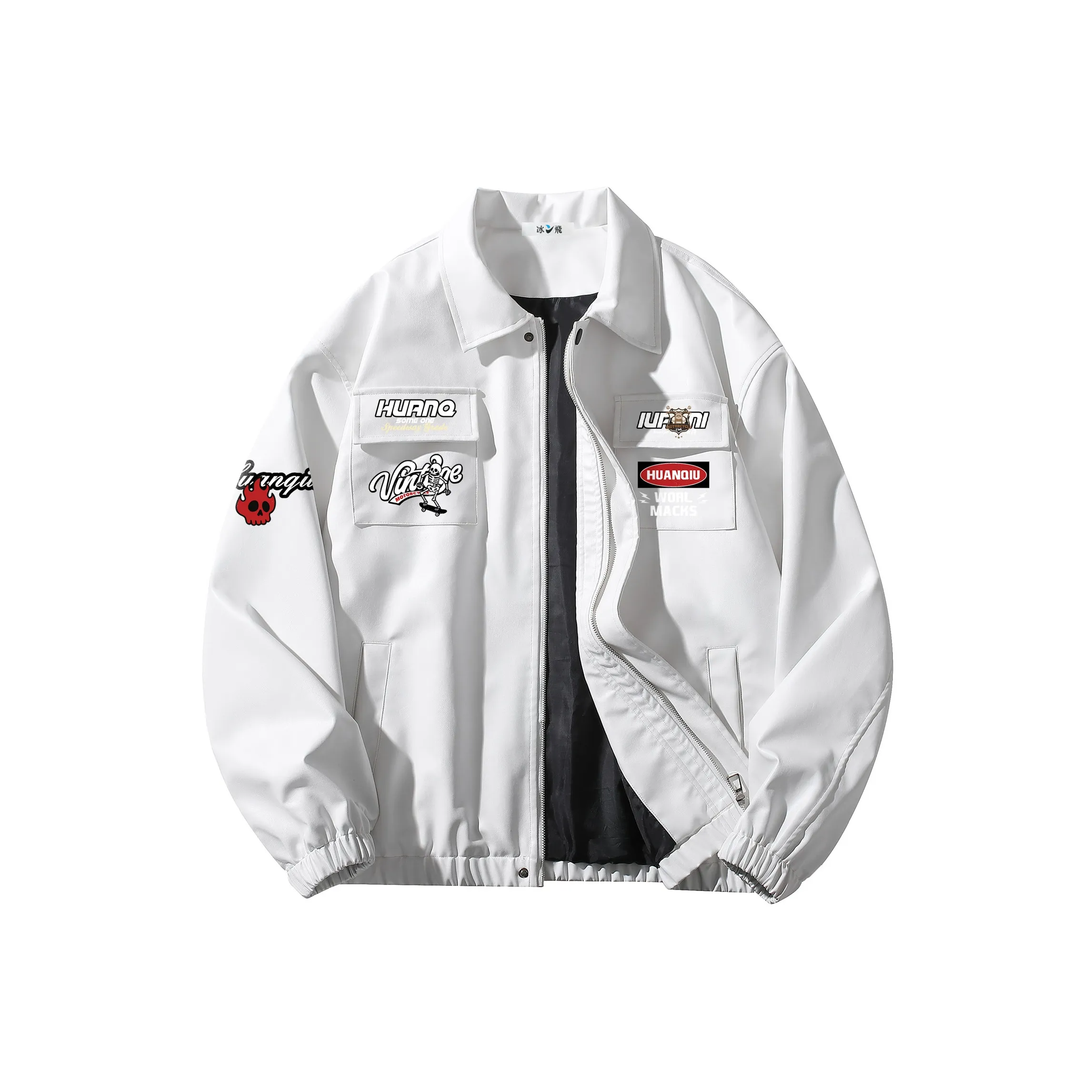 HUANQIU Унисекс Кожаные куртки