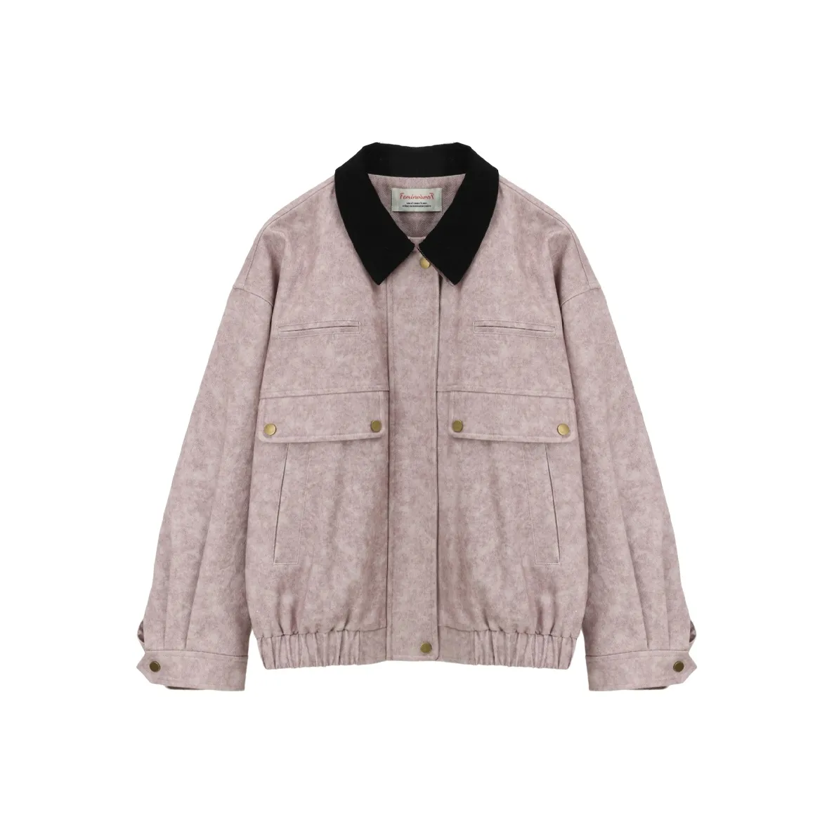 MISHOW Розовый Фиолетовый Пальто Женское Короткое Пальто