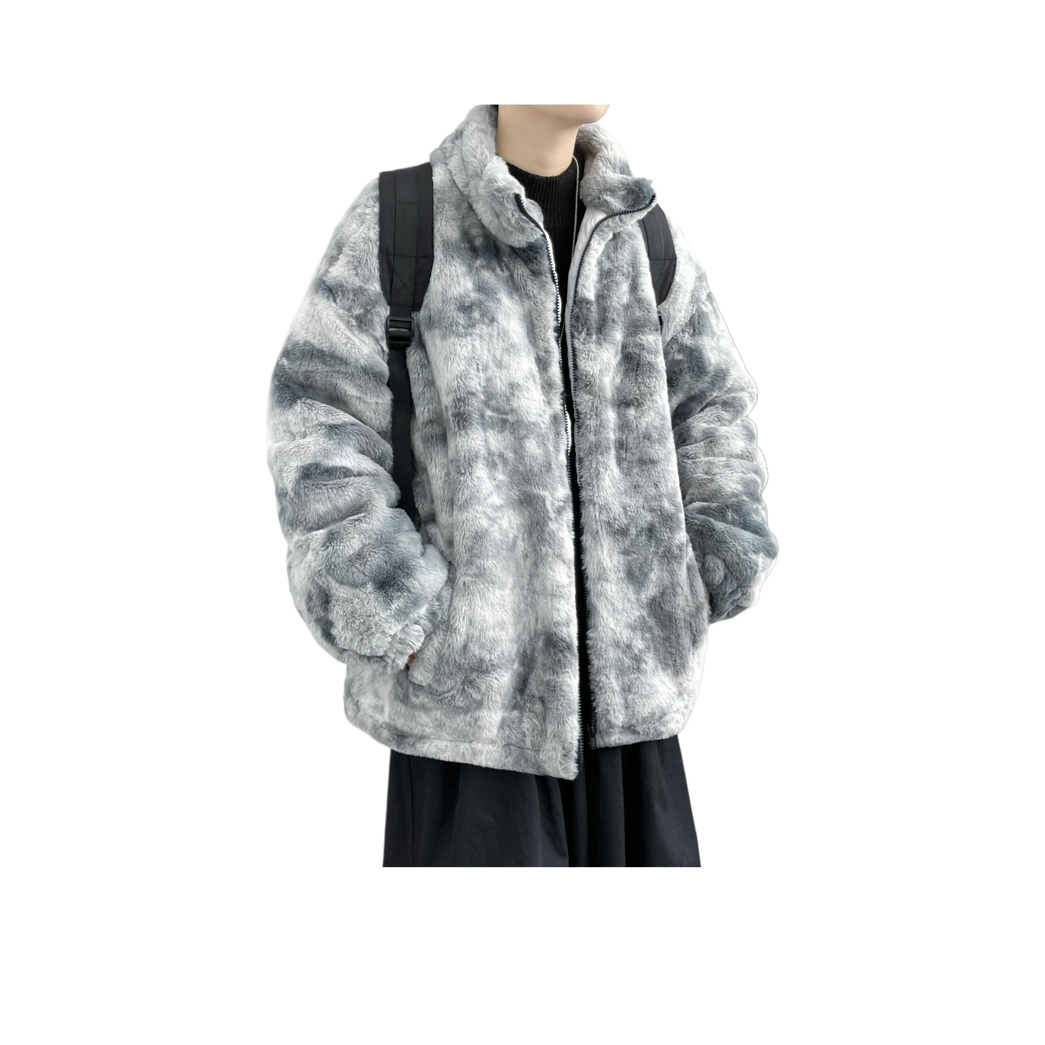 DINGFENGBAOLUO Хлопковый пуховик унисекс