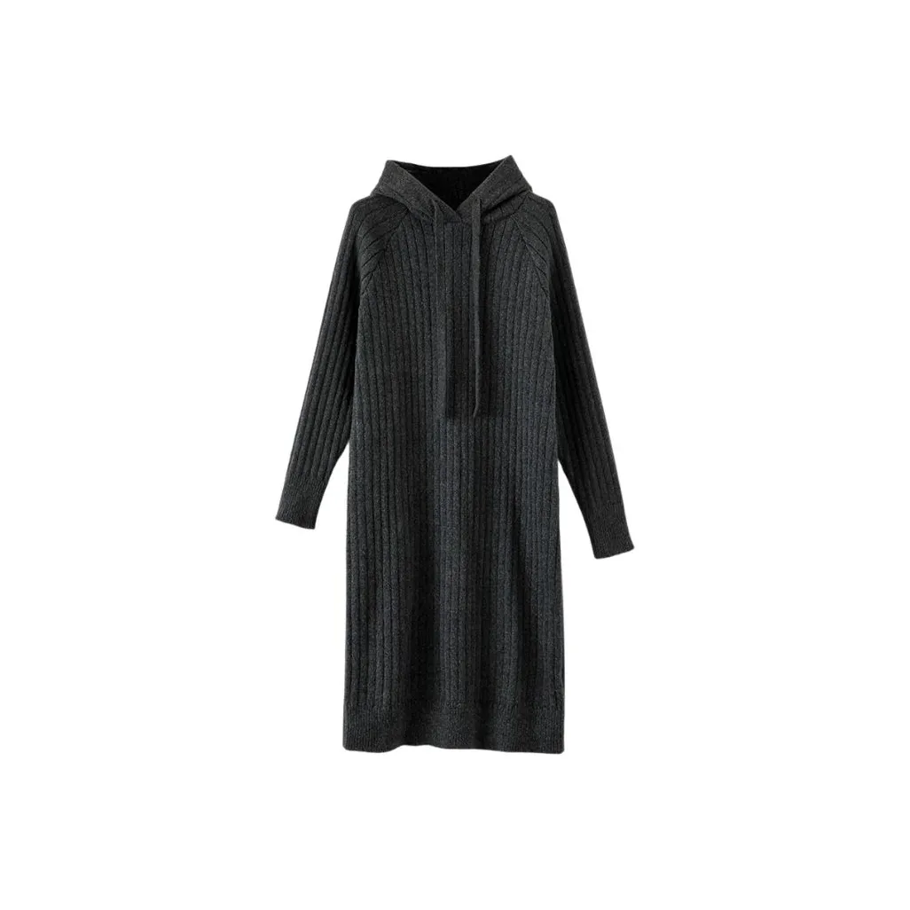 Late White Длинное платье с длинными рукавами женское