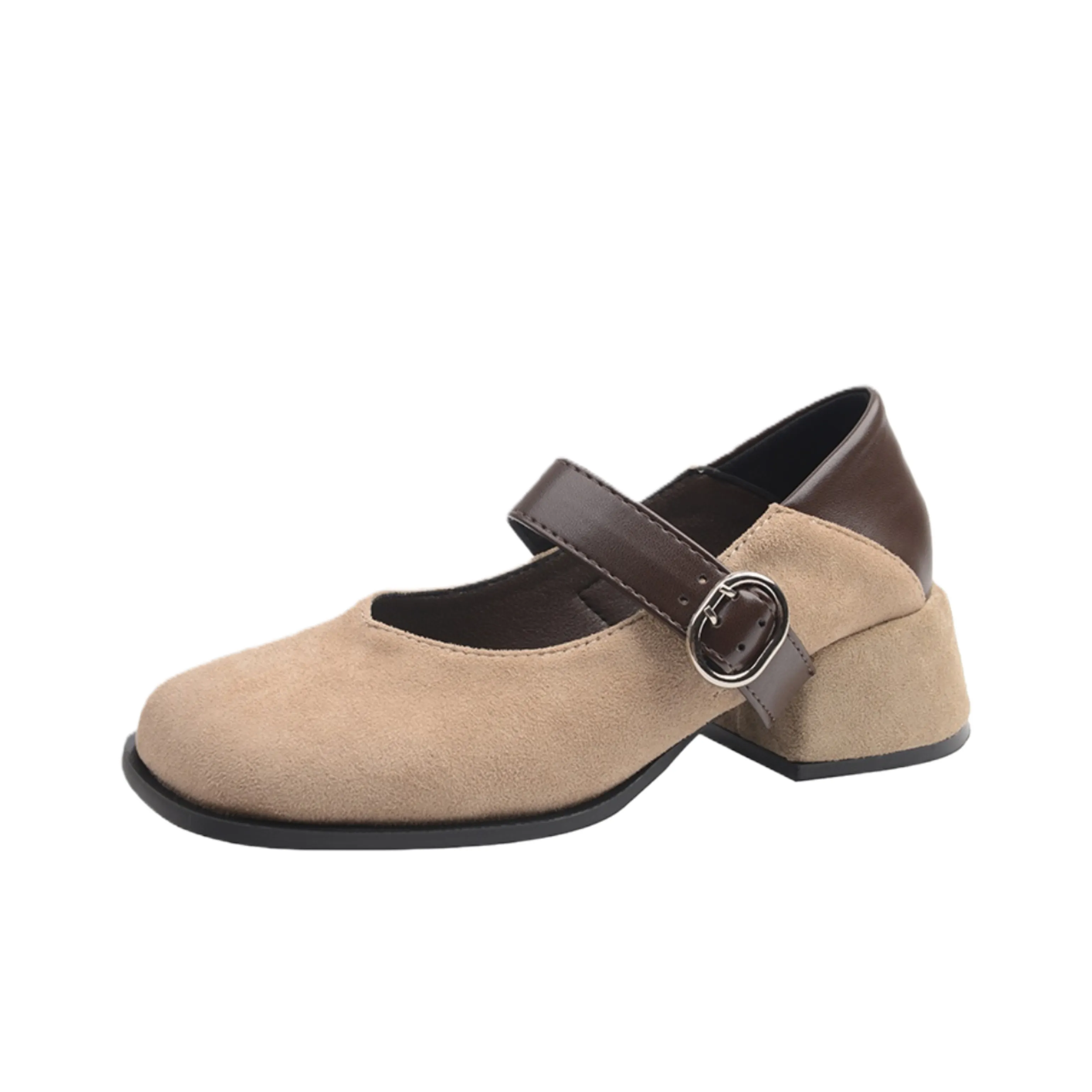 betu Квадратный каблук Mary Jane Женские туфли