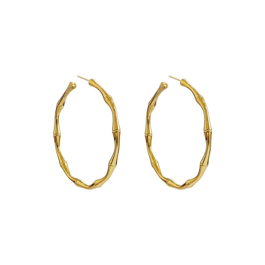 Серьги CHIMERA с золотым покрытием женские