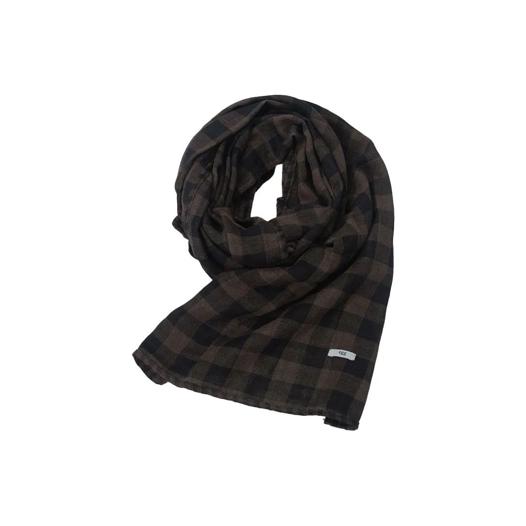 FUO Хлопок лен смесь вязаные шарфы унисекс