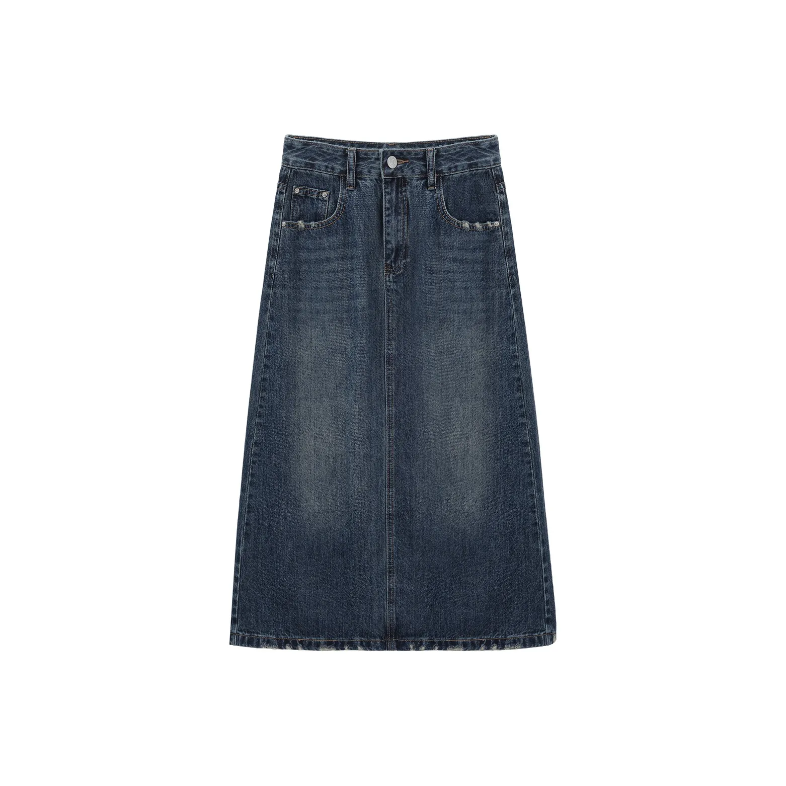 Another Alley Деним Длинная Юбка Женская