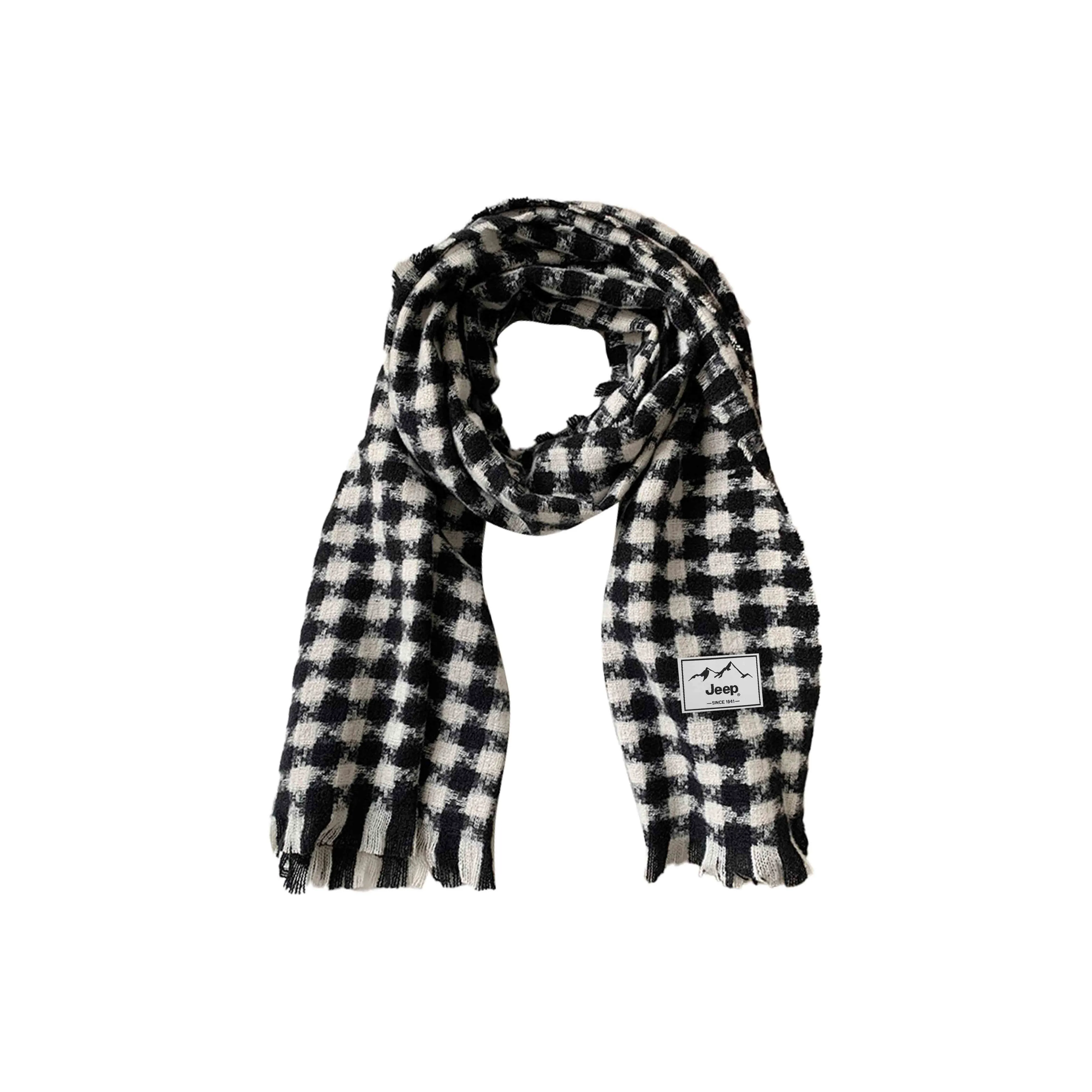 Jeep Полиэстер Трикотаж Шарфы Унисекс