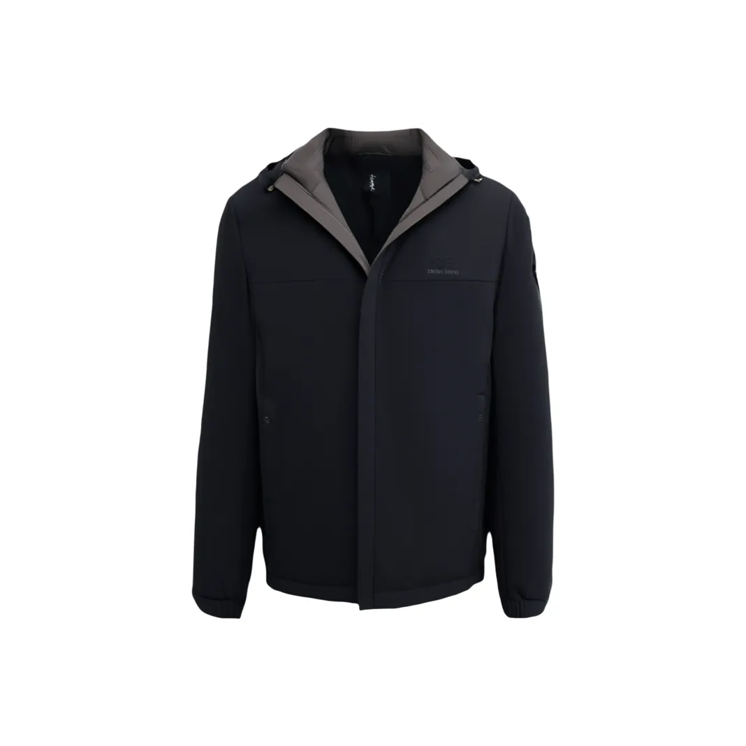 H 75 Черный | Съемная поля шляпы Мужская Куртка