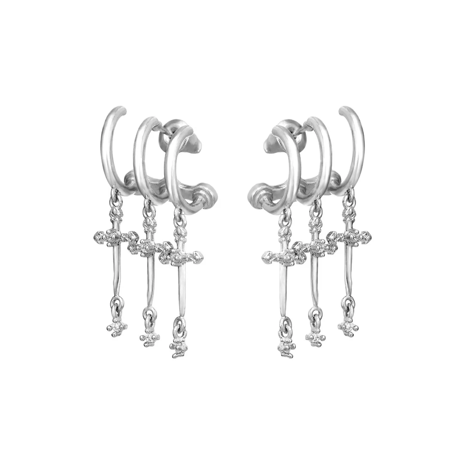 1ST XULIE Сплав Серьги Унисекс