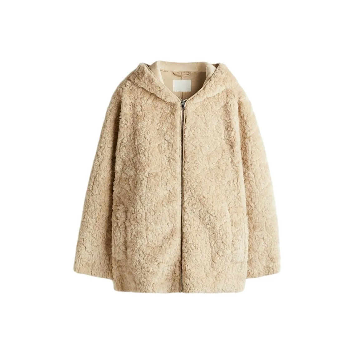 H M Бежевый Женские Бархатные Куртки