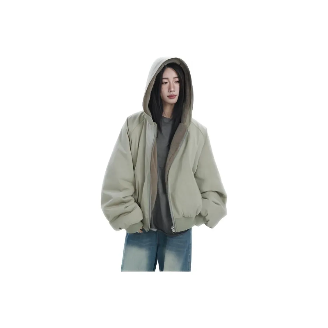 Genius Pooh Женская одежда Пальто Пуховая куртка Унисекс