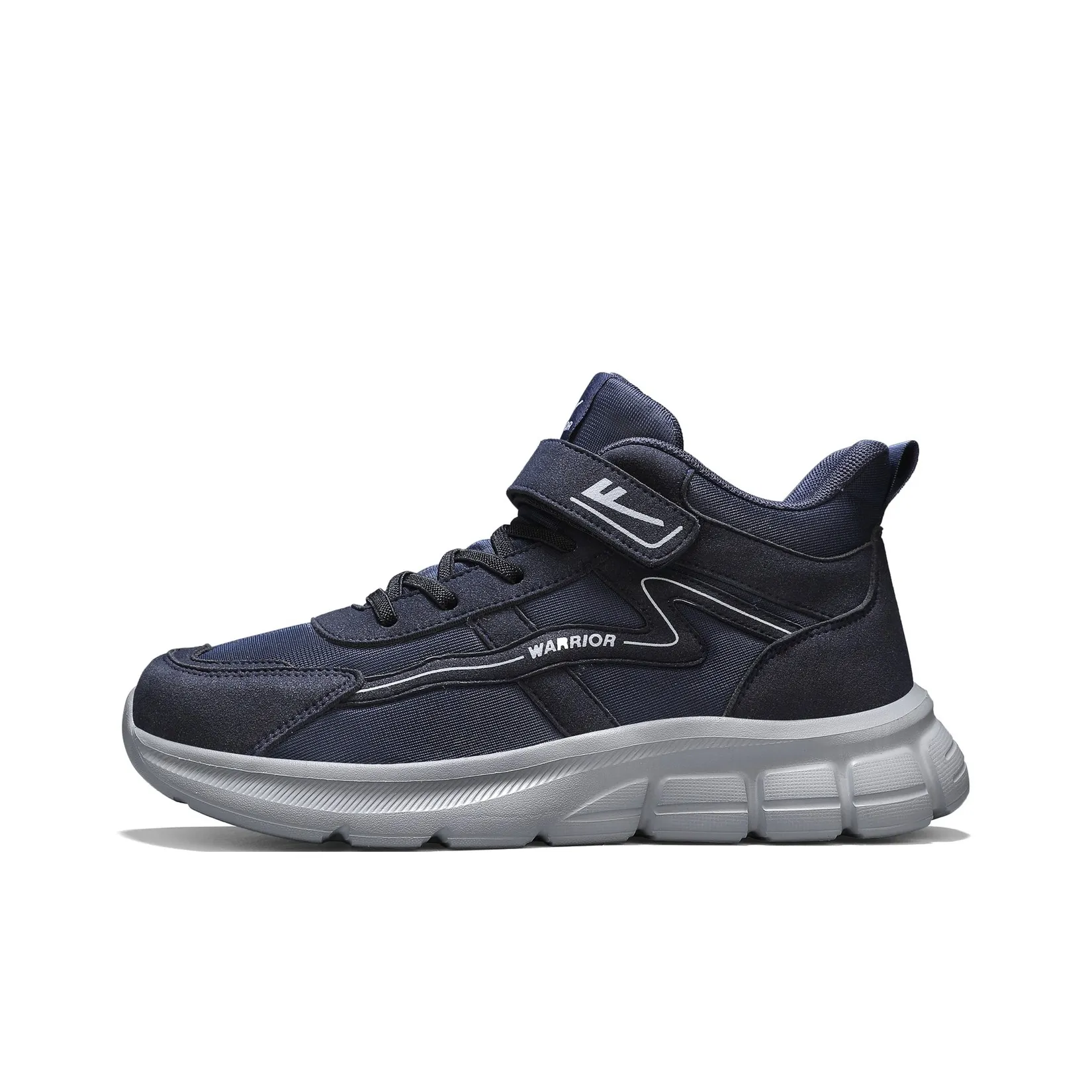Warrior Амортизация Покрытие Wa Устойчивое к износу Низкий Топ Повседневная обувь Мужская Темно-синий