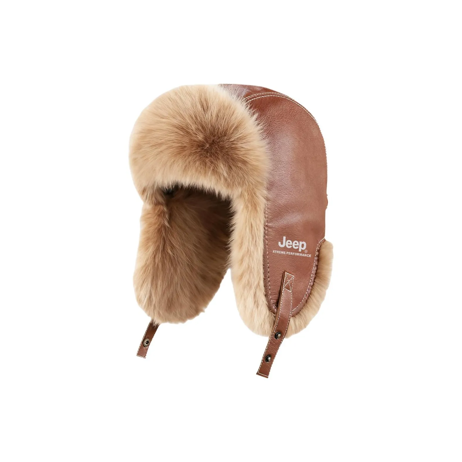 Jeep Кожаный Шляпа-ушанка Унисекс