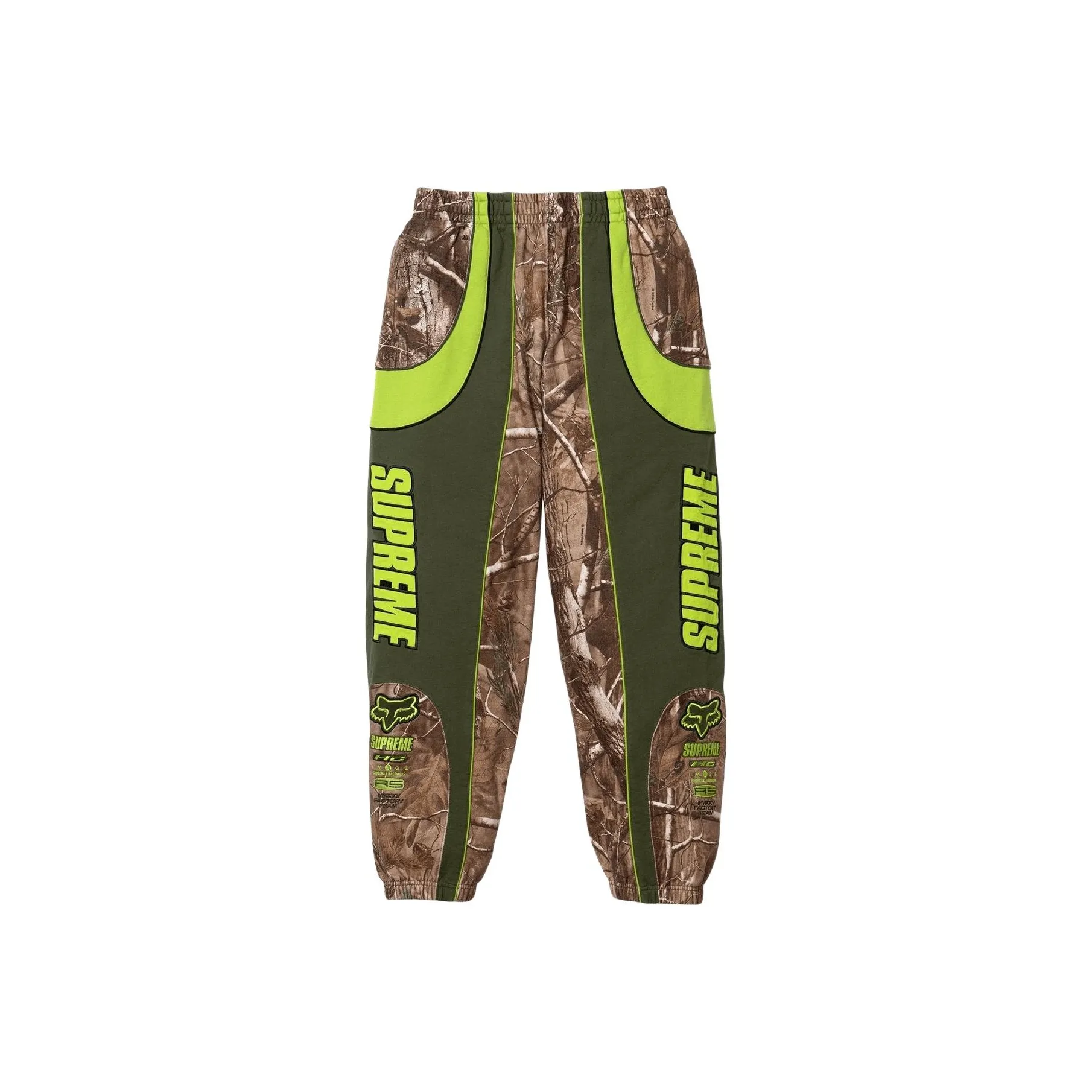 Supreme x Fox Racing Fw25 WEEK9 Свитшот Вязаные Тренировочные Штаны Унисекс