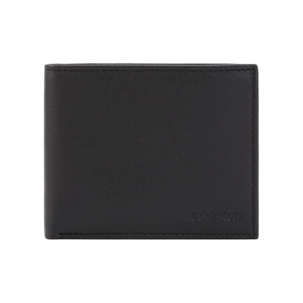 CALVIN KLEIN Однотонный кошелек унисекс черный
