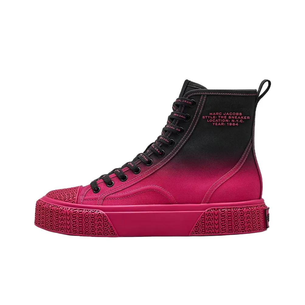 MARC JACOBS Canvas Shoes Women's High-Top Red