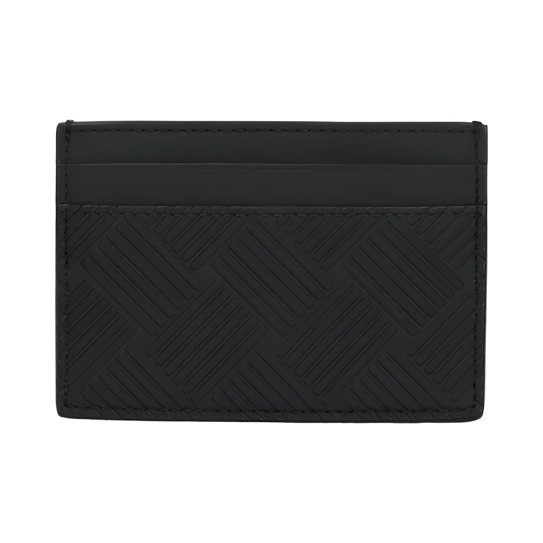 Bottega Veneta Полиуретанный держатель для карт Мужской Черный
