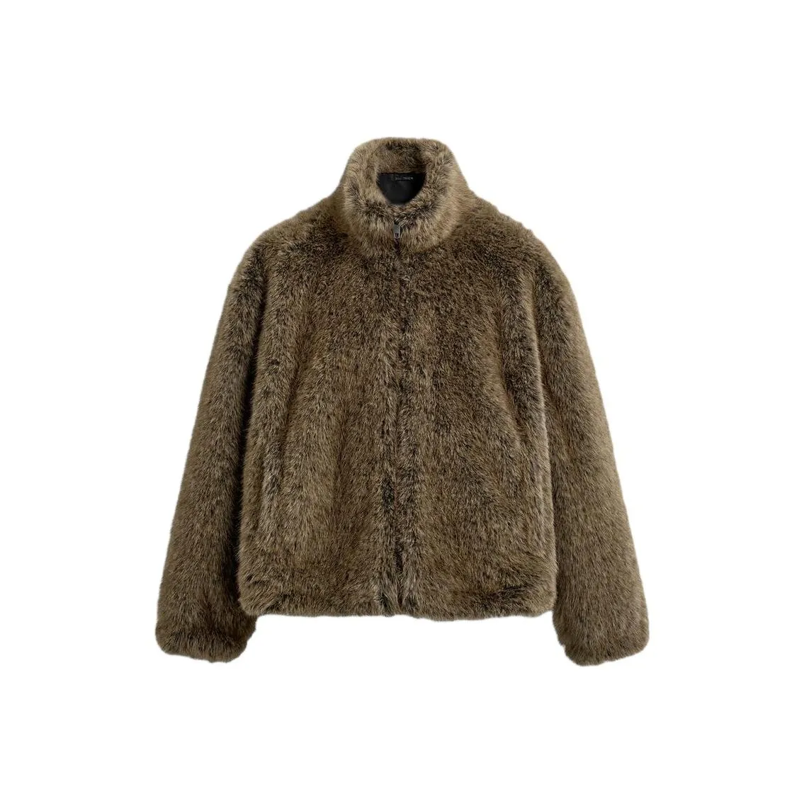 ZARA Коричневое Мужское Пальто