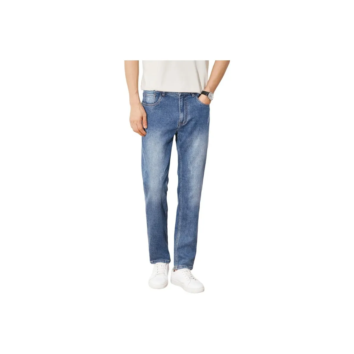 MULONG PRO Синий Мужской Джинсы