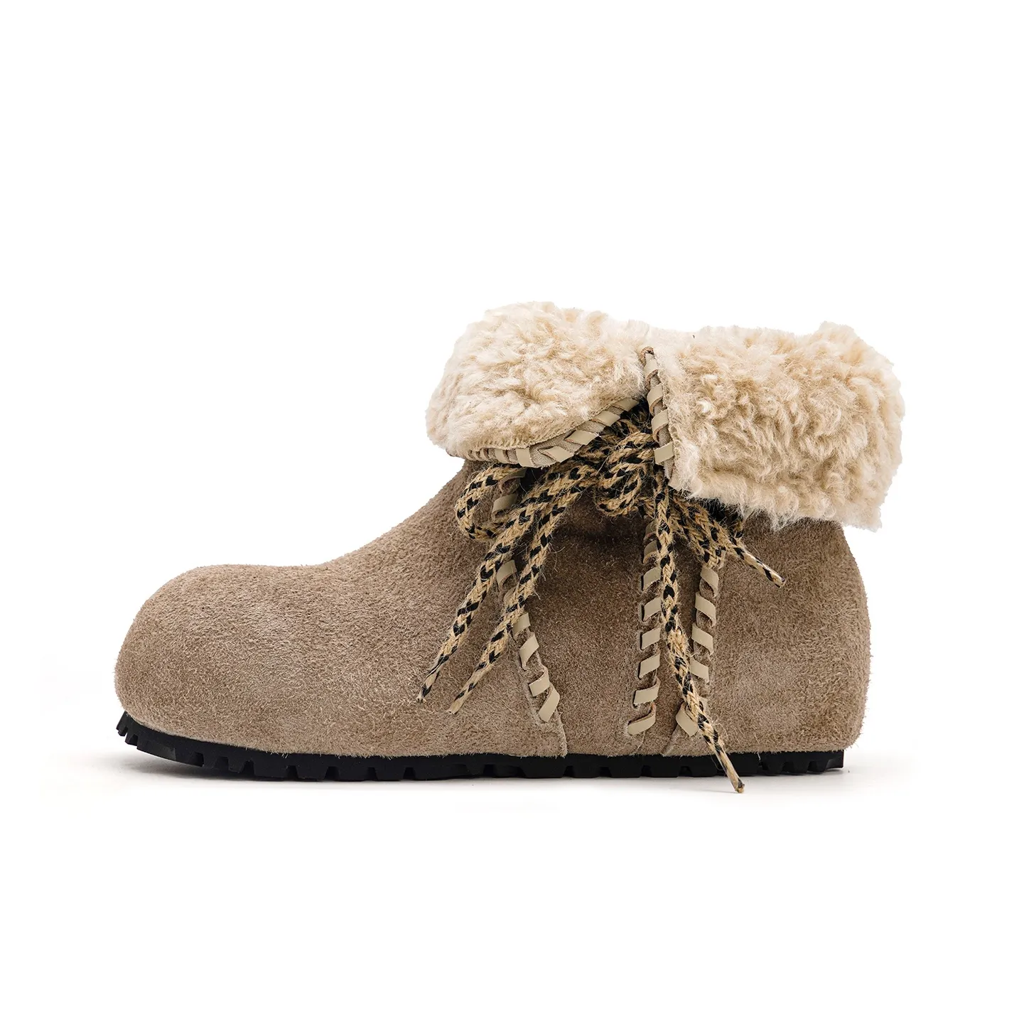 UNCLEWEN Fair Остров Термический Увеличивающий Высоту Противоскользящий 20см Ботинки для Снега Женские