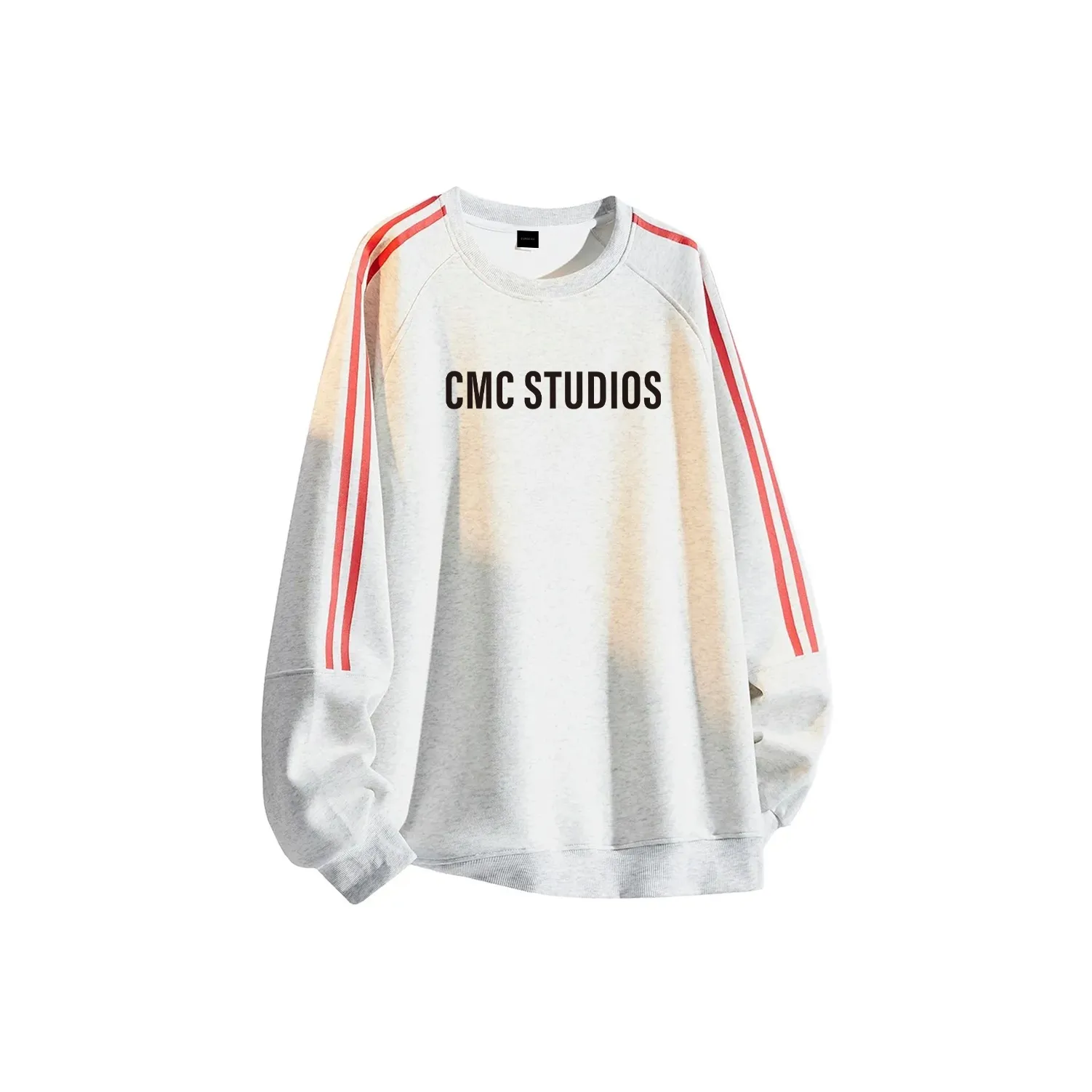 CEMOZI MC Круглый вырез Длинный рукав Свитшот Унисекс