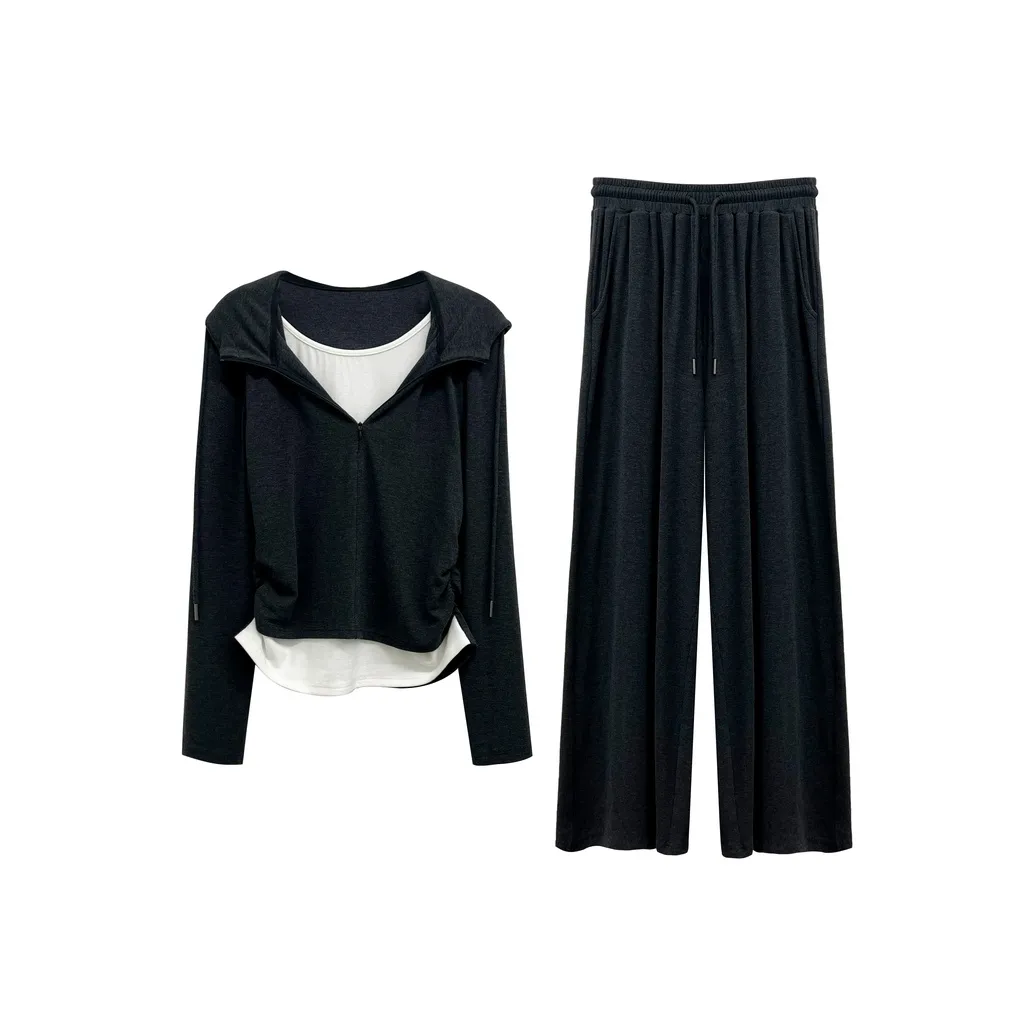 MIMIZI Серый Женские Повседневные Костюмы