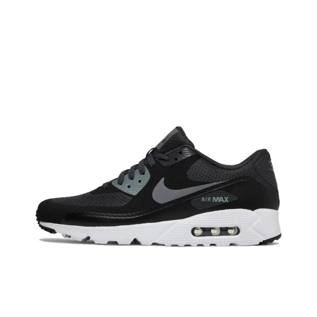 Nike Air Max 90 Ultra Essentia Износостойкий Низкий Топ Повседневная Обувь Унисекс Черный