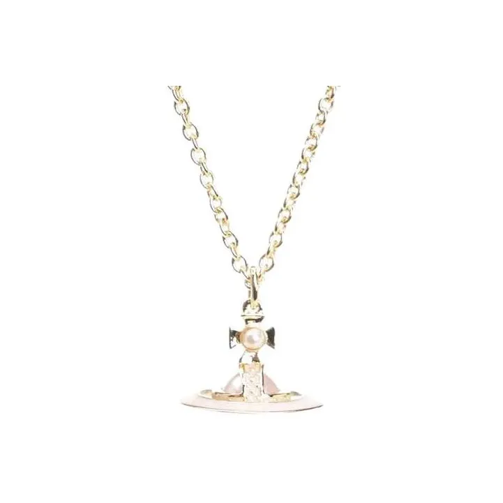 Vivienne Westwood Brass Necklaces Женские Розовый Золотой