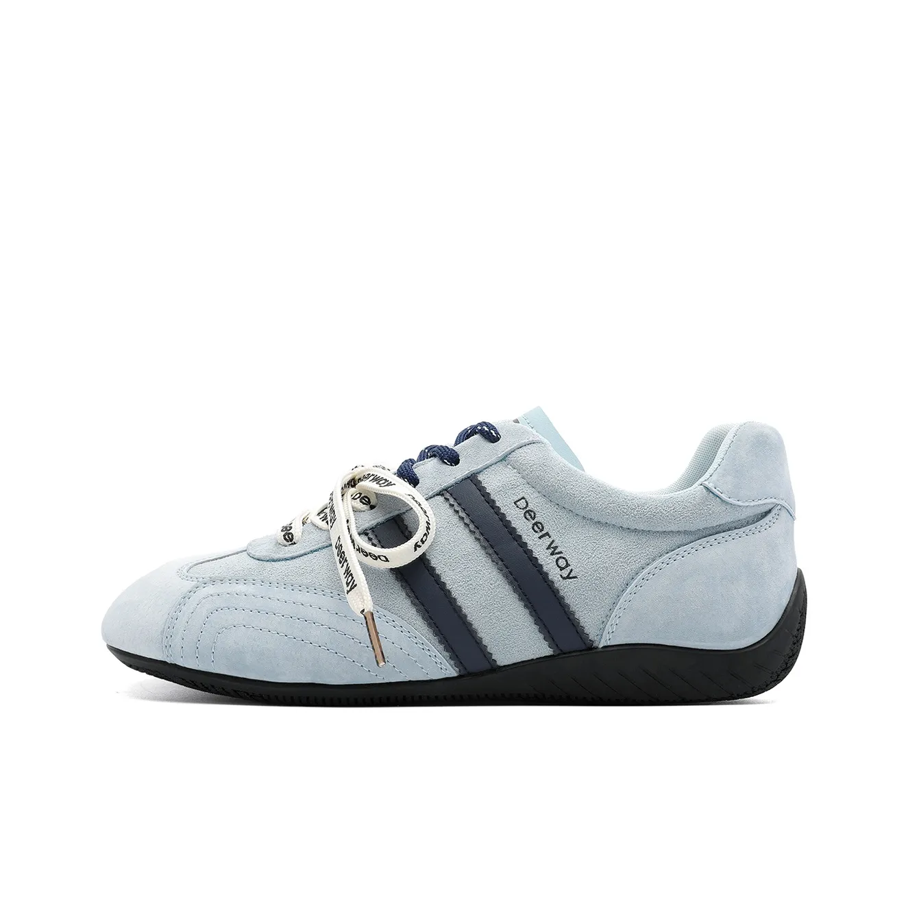 DEERWAY Высота Увеличивающая Устойчивая к Износу Противоскользящая Низкий Топ Повседневная Обувь Женская Синяя