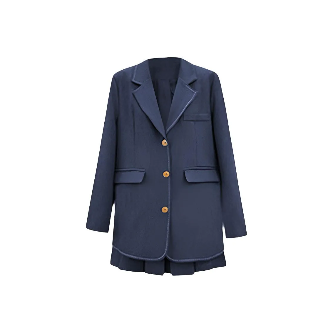 DITB Бизнес Костюм Пальто+Юбка Женские Бизнес Костюмы