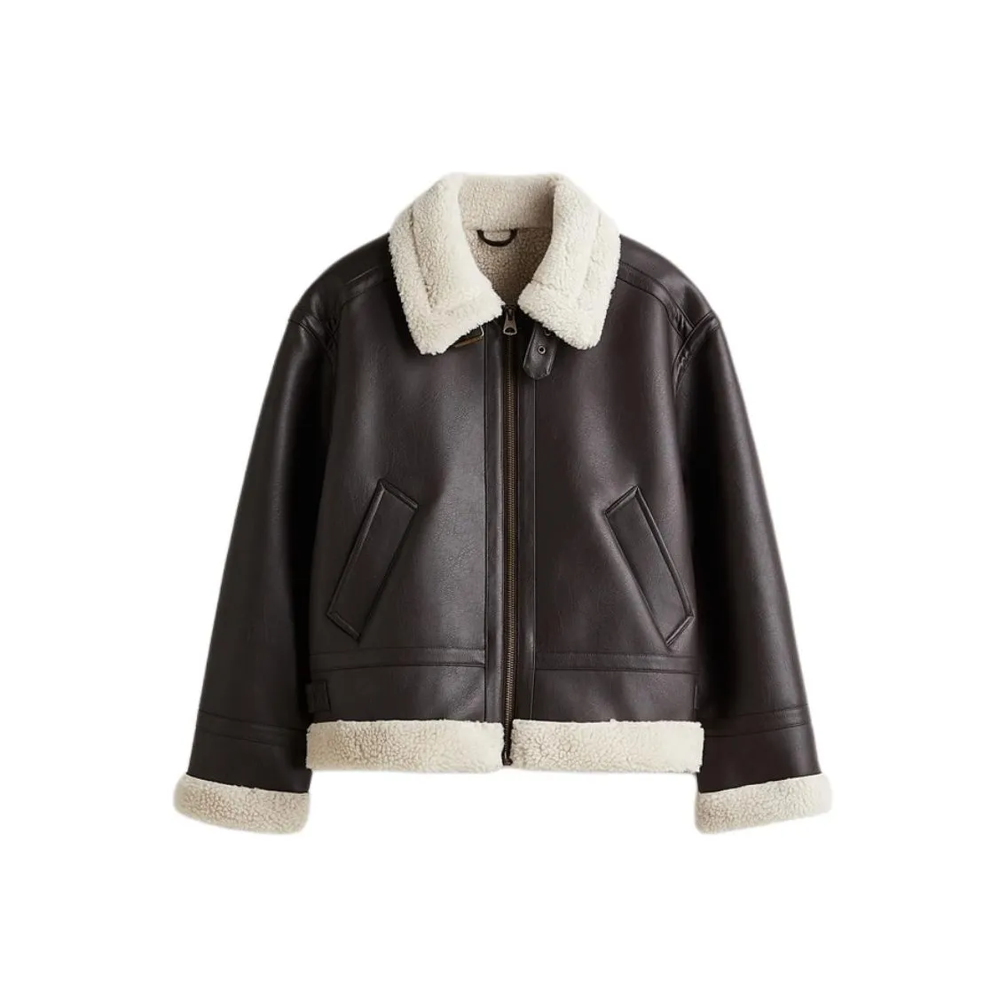 H M Темно-коричневые мужские куртки