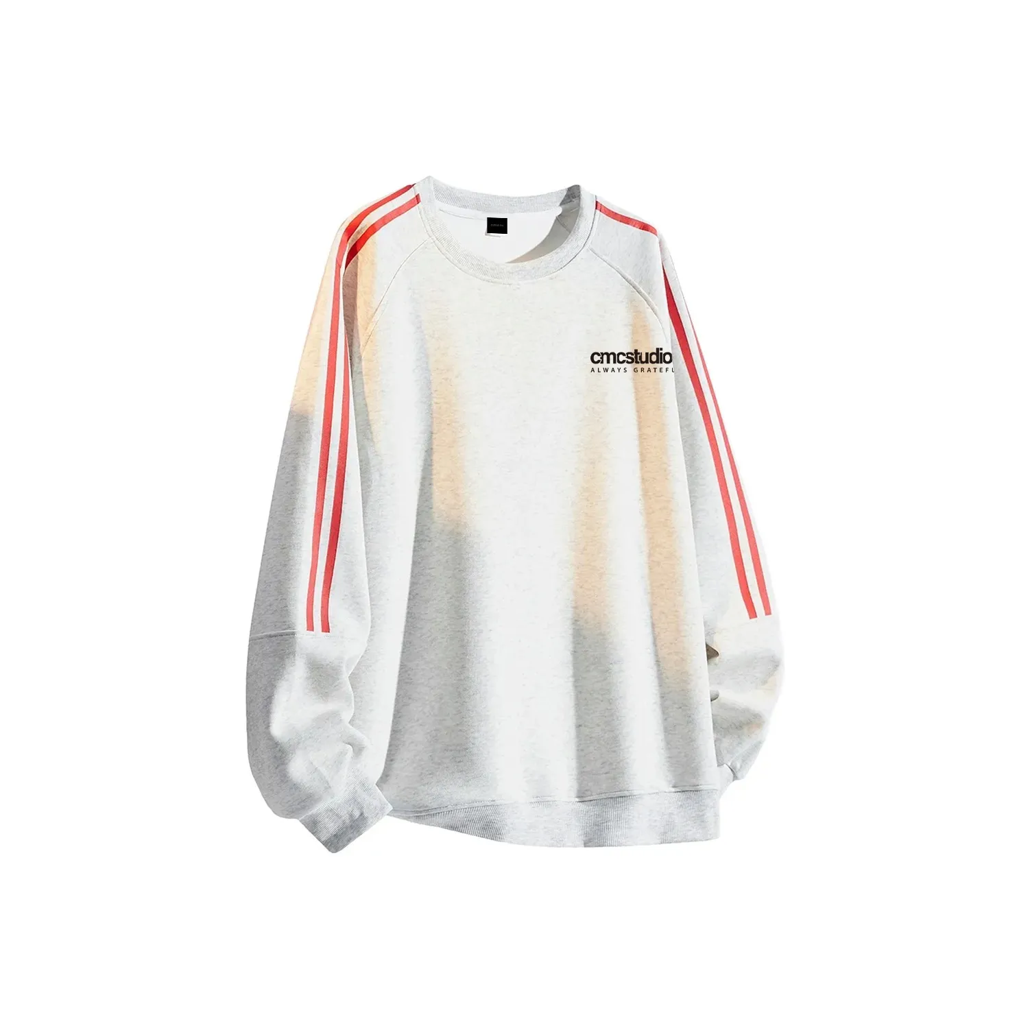 CEMOZI MC Круглый вырез Длинный рукав Свитшот Унисекс