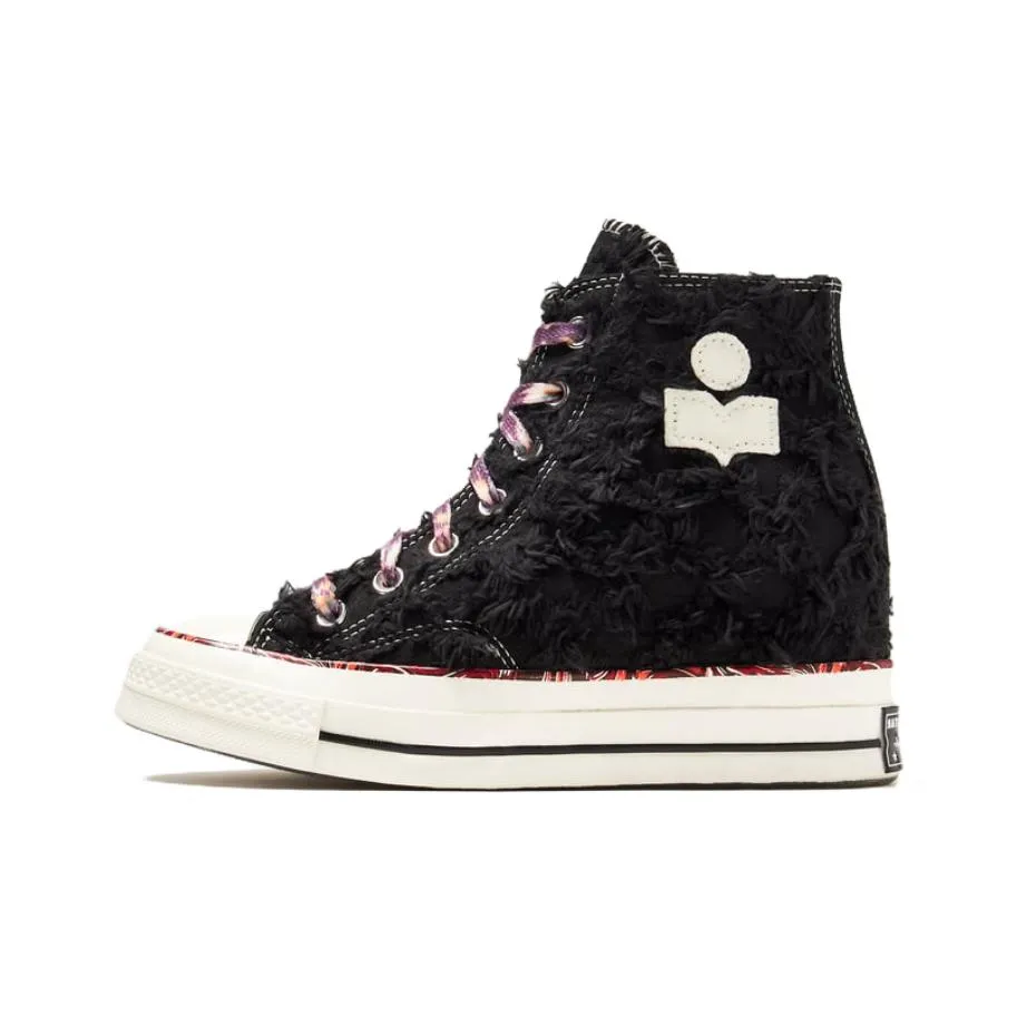 Isabel Marant X Converse Chuck 70 Skateboard Shoes Unisex High Top Black