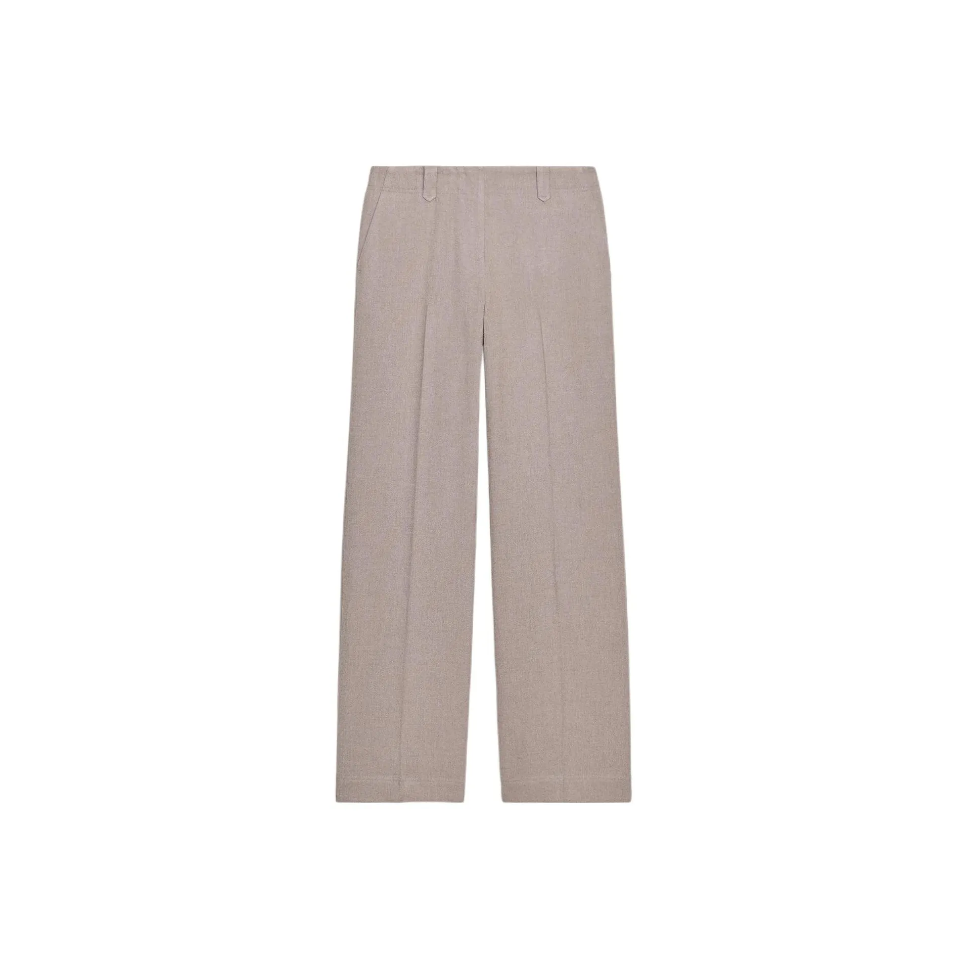 ZARA Collaboration Песочный Зебра С принтом Женские Повседневные Штаны