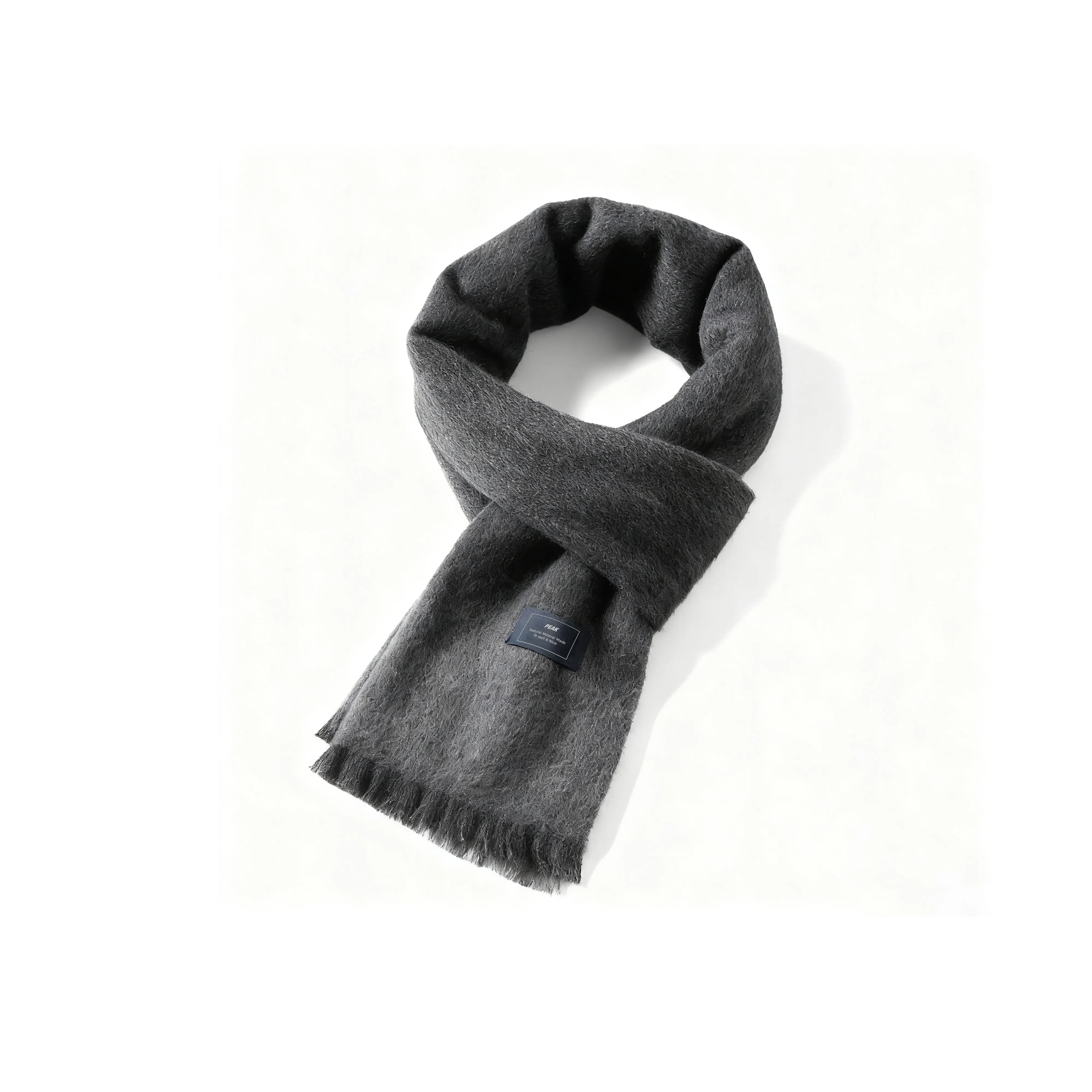 PEAK Вязаные шарфы из искусственного кашемира для мужчин