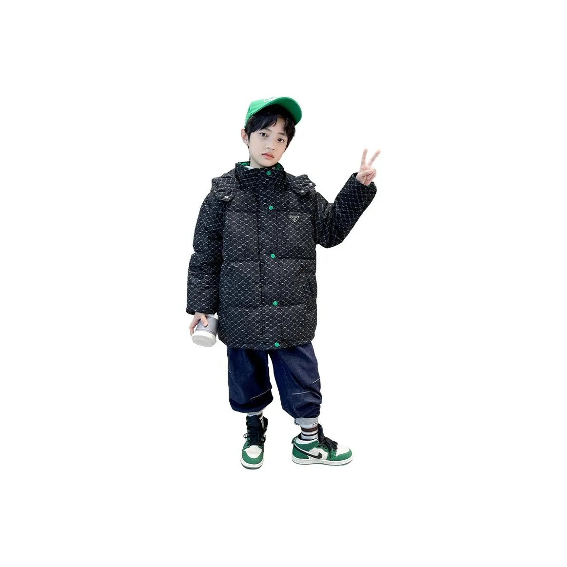 Мой маленький пони Черный Школьный возраст Утеплённые куртки