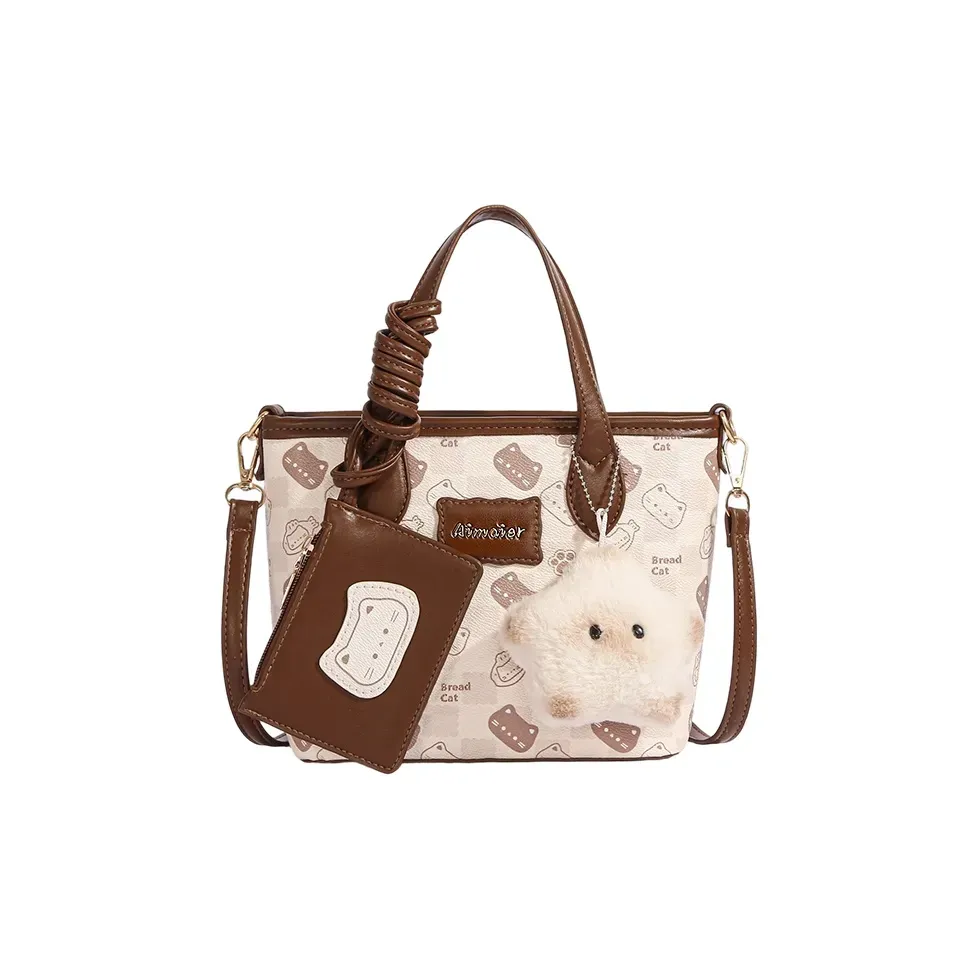 Bueno ПУ (полиуретан) Одно плечо Сумка Обычный Женский Кофейный