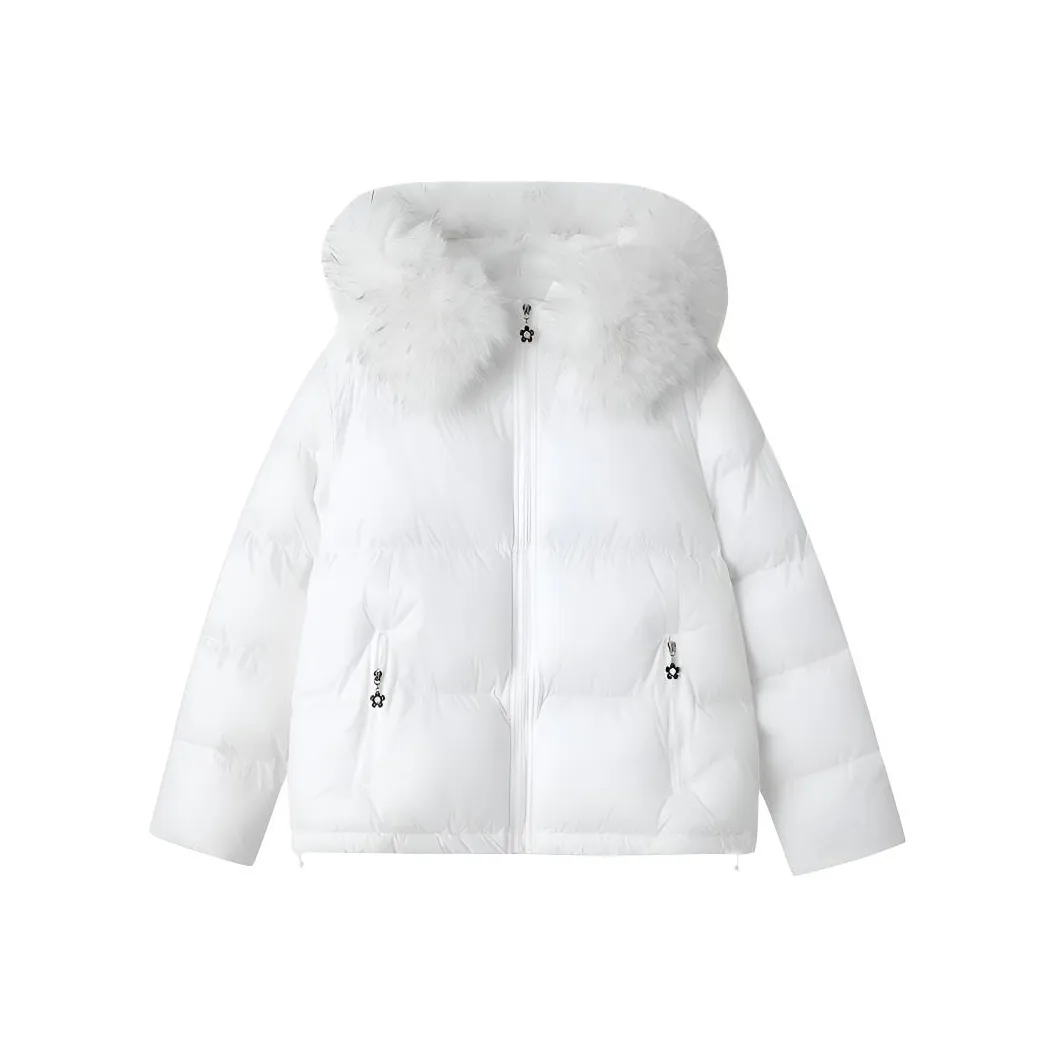 CHARM GLOW Белый Женские Пуховики