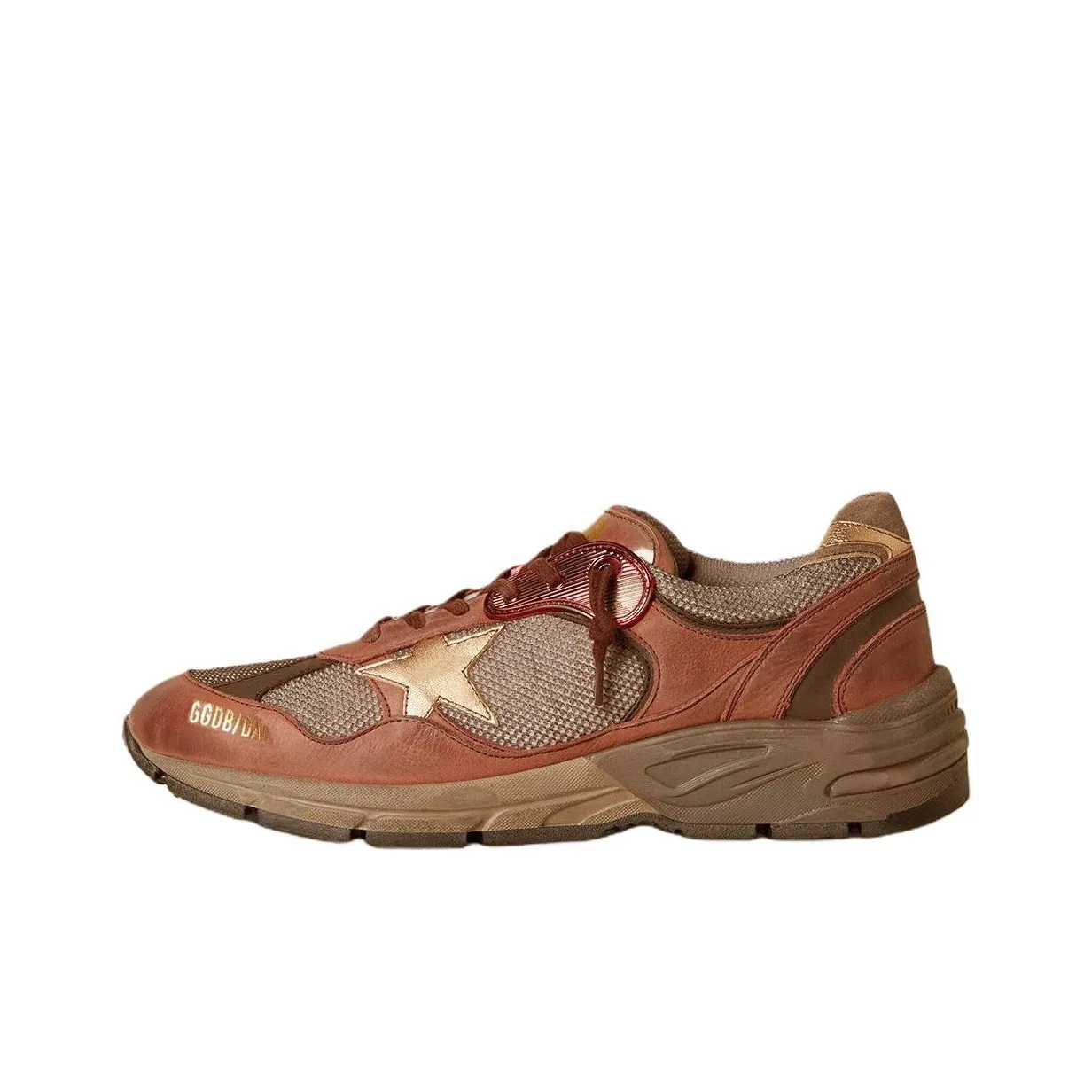 Golden Goose Casual Shoes Men Low Top Brown