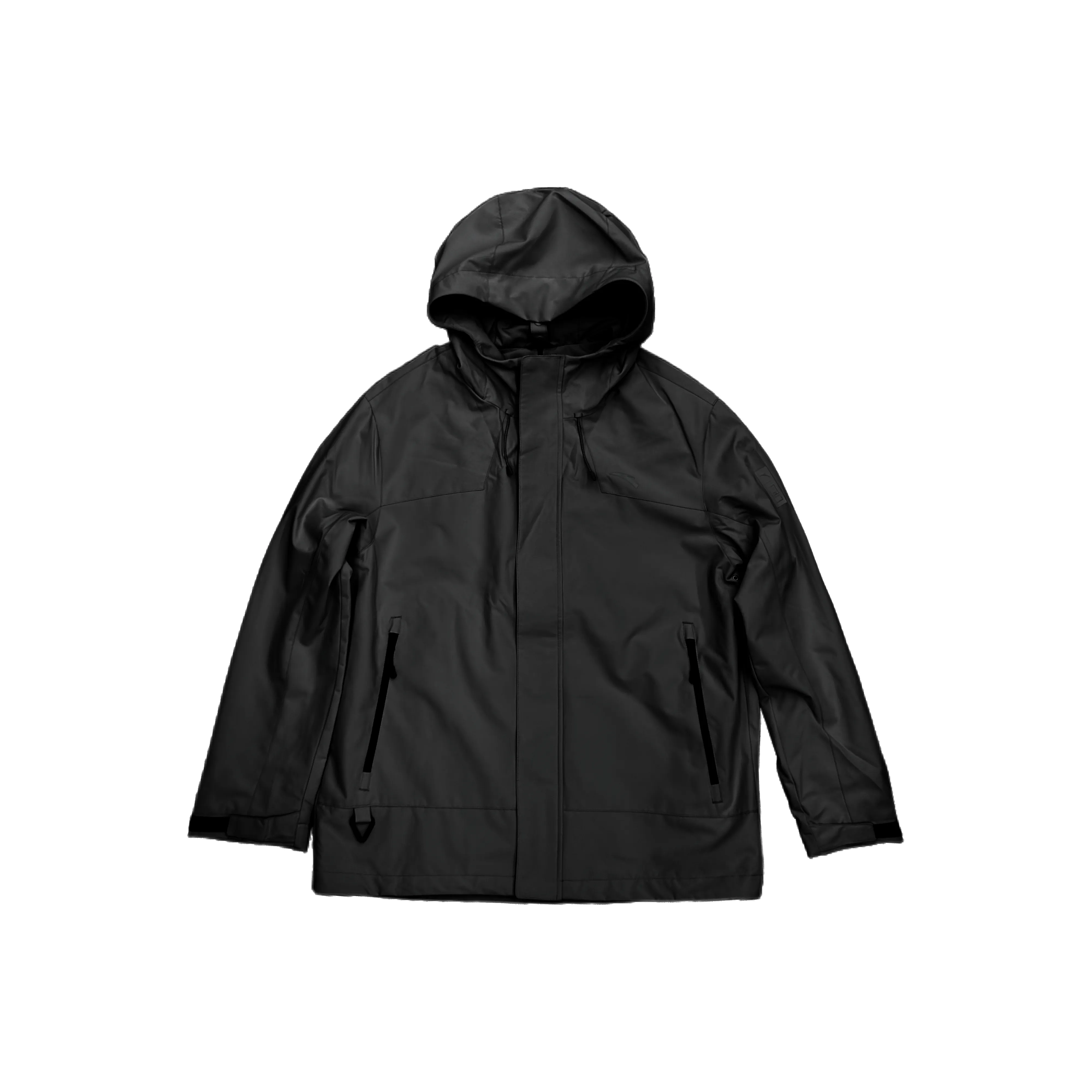 ANTA Водонепроницаемый Wa Ветрозащитный Двухкомпонентный Комплект Ветровка Женский Черный