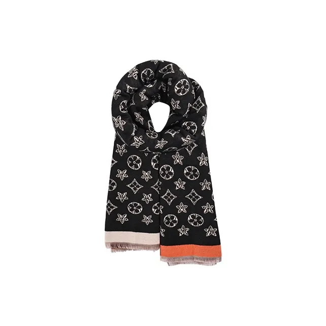 JKEM Полиэстер Трикотаж Шарфы Унисекс