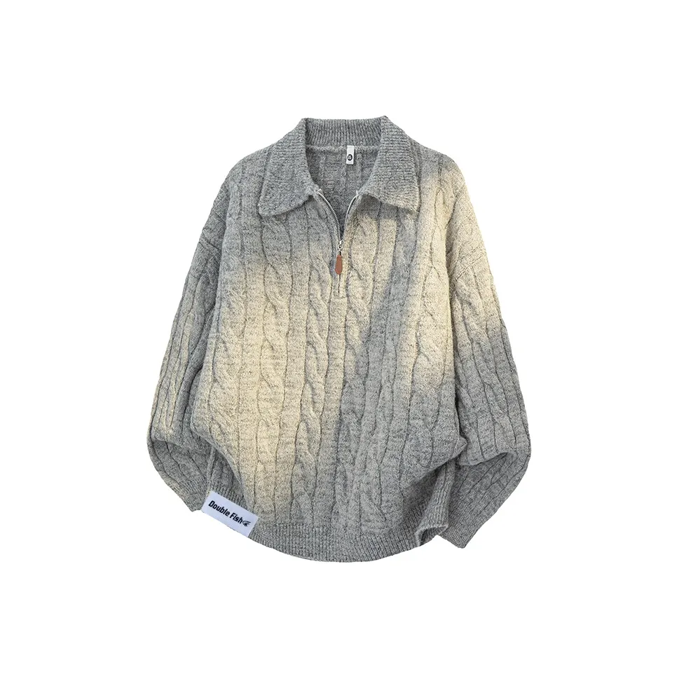 Двойная рыба Унисекс Трикотаж