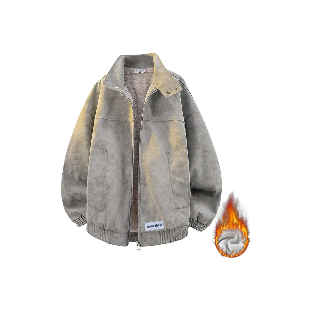 DOUBLEFISH Хлопковый пуховик унисекс