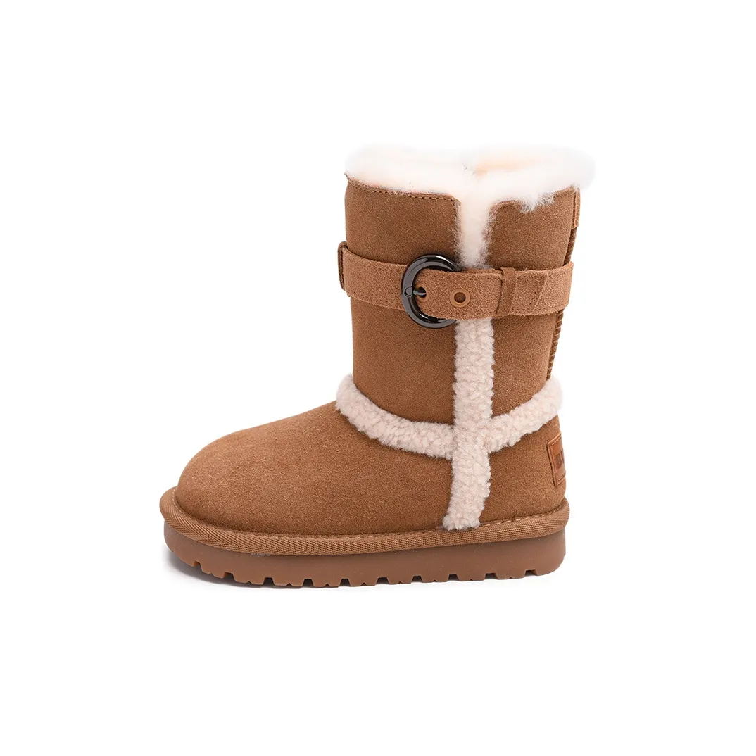 Budding Термический Устойчивый к истиранию Противоскользящий Высокий Топ Снеботуфли