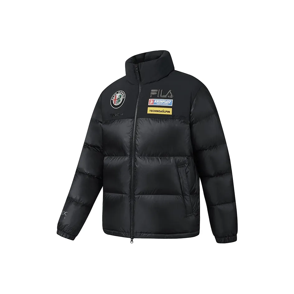 FILA SKI Пуховик Мужской Темно-Черный