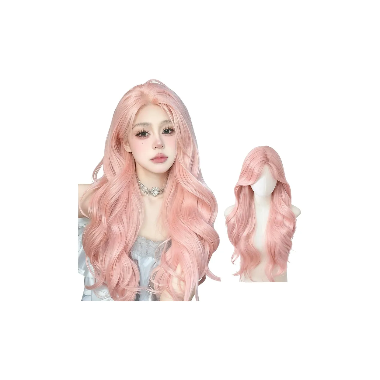 YOUXI Villain Sweetheart Full Head COVER Перука для женских Высокая температура Пряжа