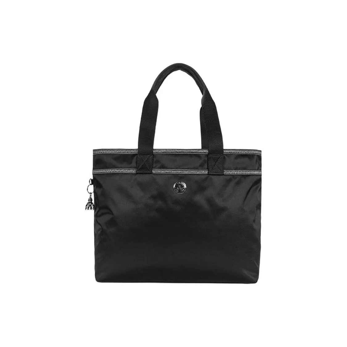 Kipling Полиэстер Плечевая сумка среднего размера унисекс ночной черный