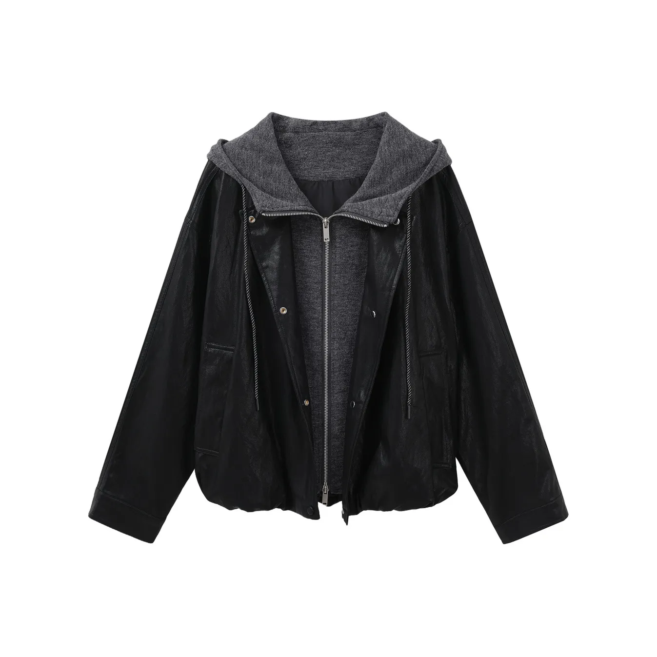 Another Alley кожаная куртка женская