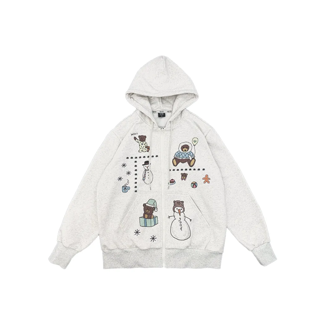 MeiHaoStore Серый Унисекс Свитшоты