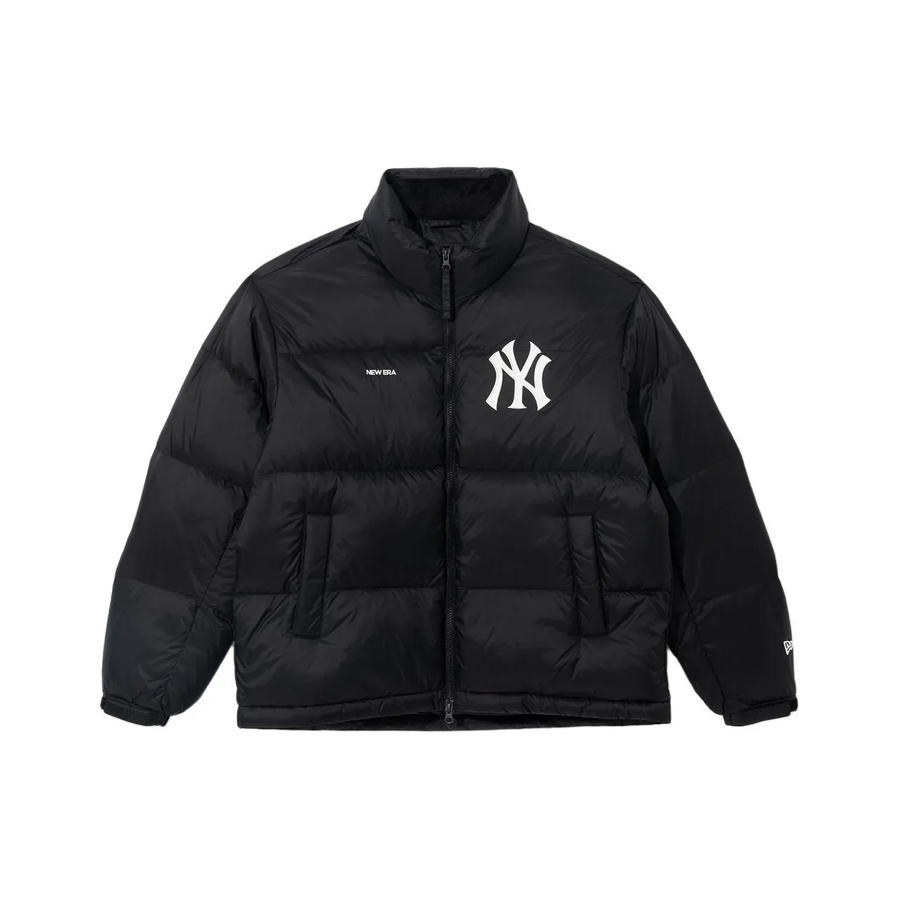 New Era x MLB Пуховик Корейский стиль Унисекс Черный