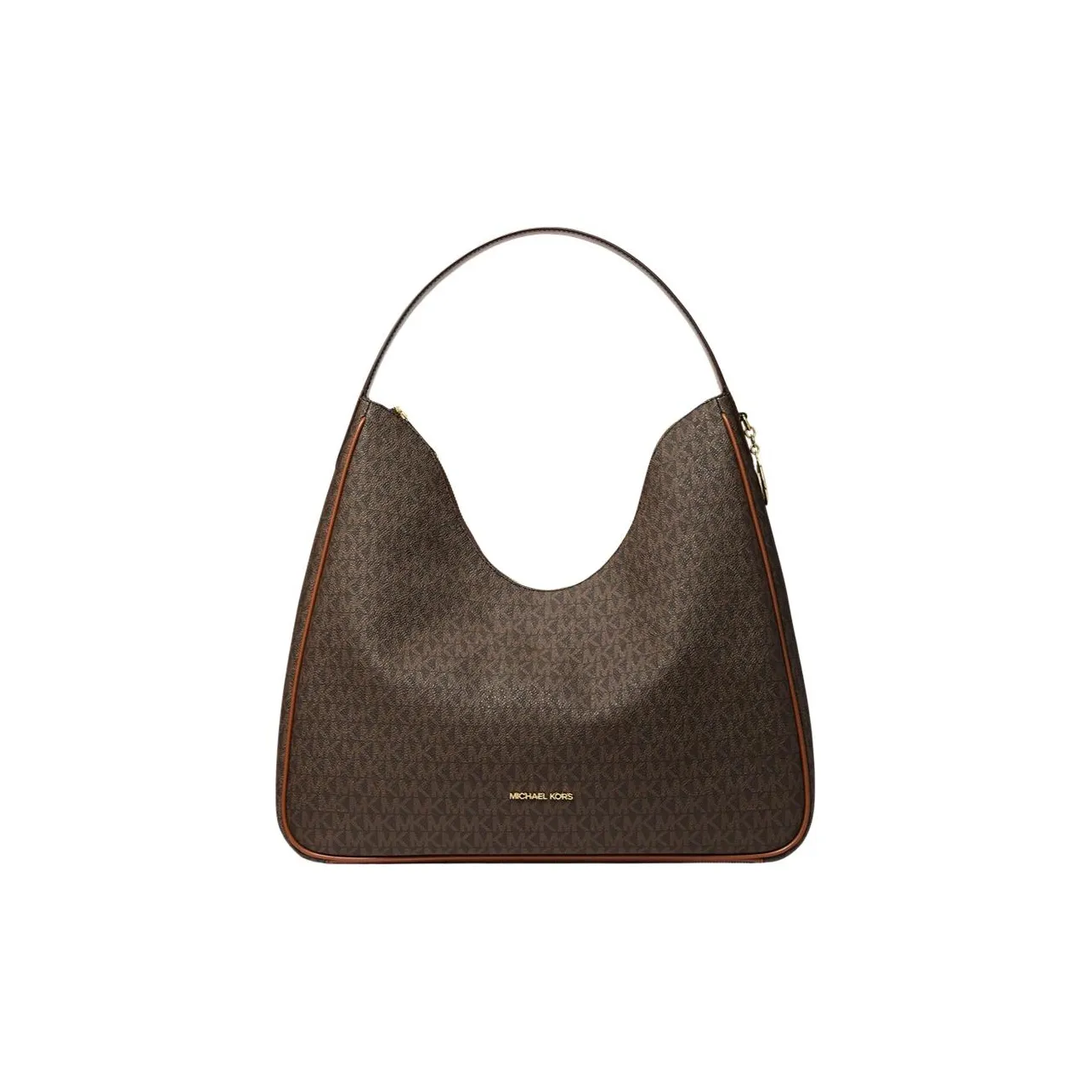 MICHAEL KORS Nayla Искусственная кожа Сумка через плечо Средняя Женская Коричневая